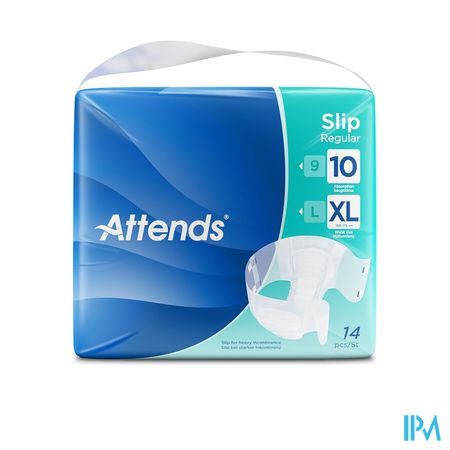 Attends Slip Regular 10 Xl 1x14