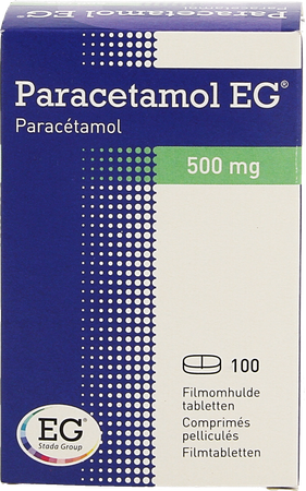 Paracetamol EG  500Mg Filmomh Tabl 100 Pot 1