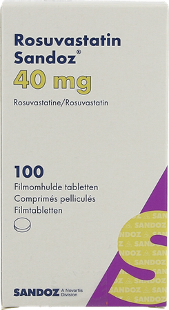 Rosuvastatin Sandoz 40mg Filmomh Tabl 100 Hdpe 2