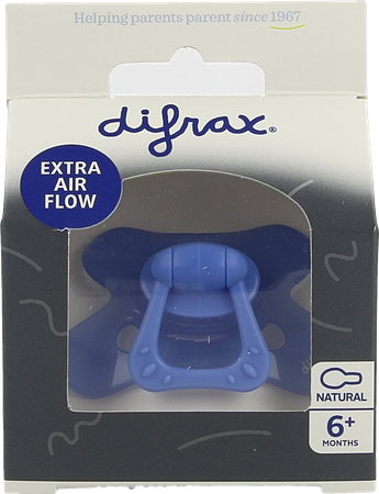 Difrax Fopspeen Natural 6m+ Special Edition Sky 1