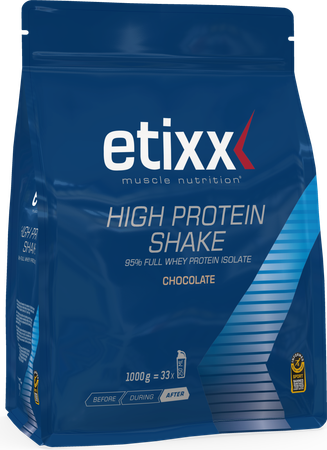 Etixx High Protein Shake Chocolate Pdr 1000g 2
