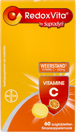 Redoxvita 500mg Sinaas Zuigtabl 60 4