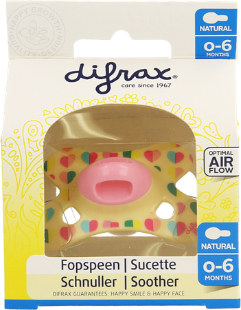 Difrax Fopspeen Natural 0-6m 16