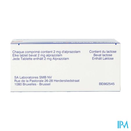Alpraz Retard 2mg Tabl Verlengde Afgite 60 2