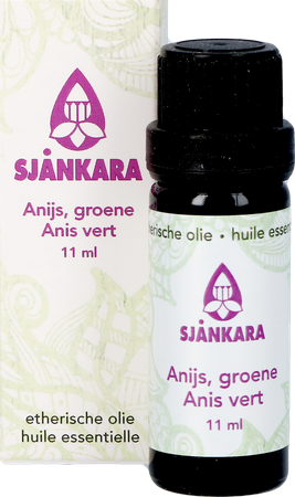 Sjankara Anijs, Groene Ess. Olie 11ml 3