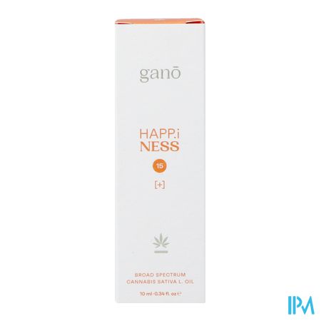 Gano Care Happiness 15% Cbg&cbd Oil 10ml 3