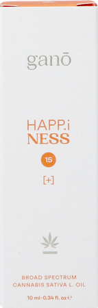 Gano Care Happiness 15% Cbg&cbd Oil 10ml 3
