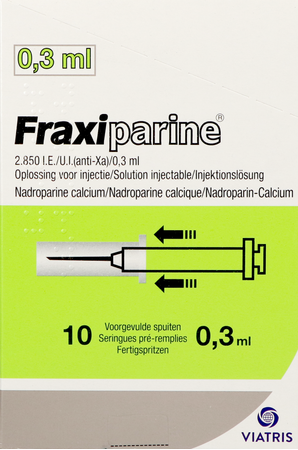 Fraxiparine Ser 10 X 0,3ml 2850 Ui Axa 3