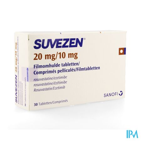 Suvezen 20mg/10mg Filmomh Tabl 30