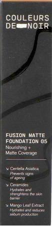 Couleurs De Noir Fus. Matte Fdt 05 W. Dore 30ml 1