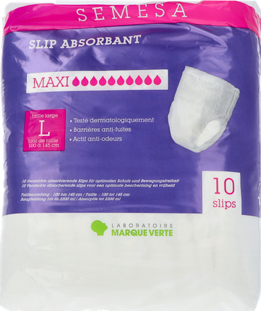 Semesa Absorberende Slips Maxi l 3