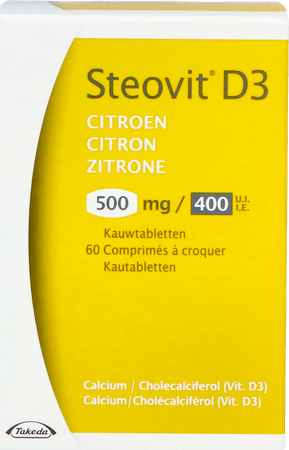 Steovit D3 500mg/400ie Comp 60 2