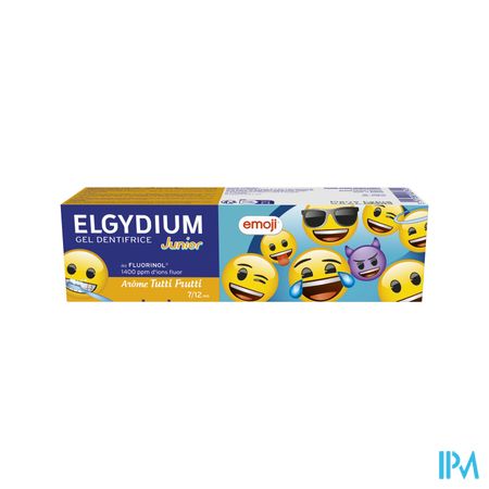 Elgydium Tandpast.junior Emoji Tutti Frutti50ml Nf