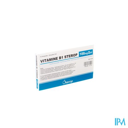 Vit B1 Im/iv Amp 10 X 100mg/2ml