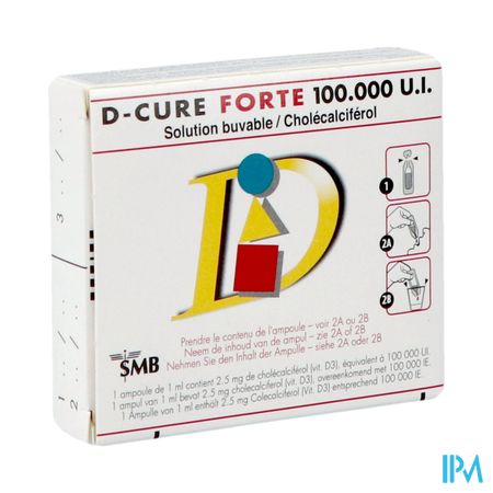 D Cure Forte 100.000 Ui Amp 3