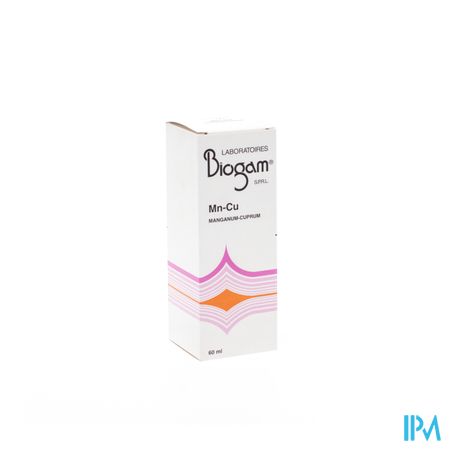 Biogam Mn-cu Fl 60ml