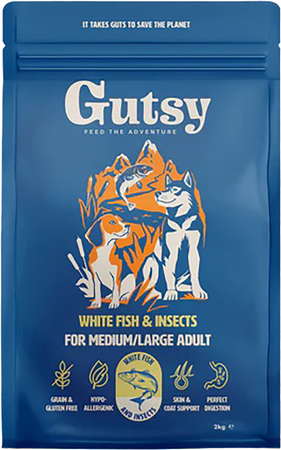 Gutsy Fish & Insect Medium&large Adult 2kg 1