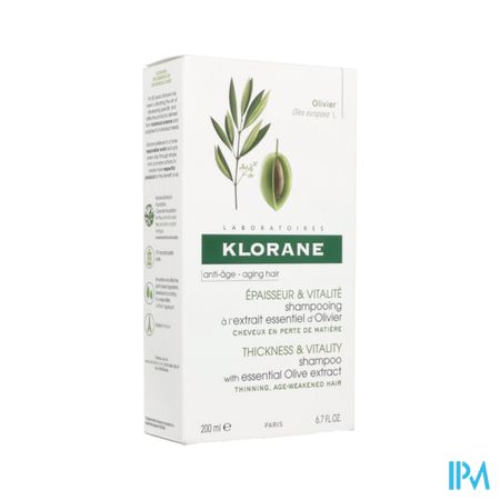 Klorane Capil. Sh Olijfboom 200ml