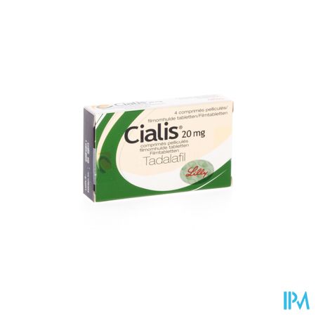 Cialis Tabl 4 X 20mg