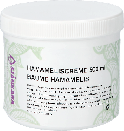 Sjankara Creme Hamamelis 500ml 1