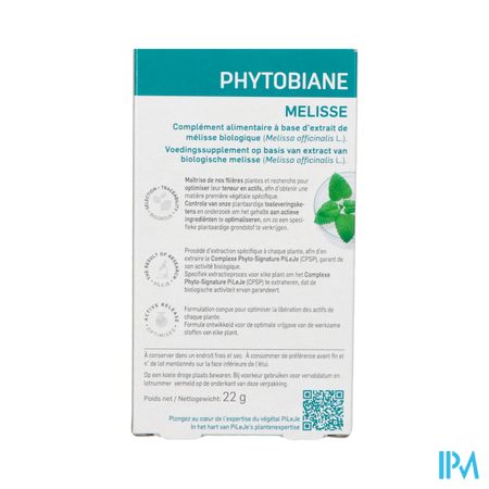 Phytobiane Melisse Tabl 30 1
