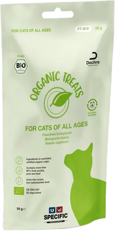 Specific Ct Bio Organic Treats Zak 50g 1