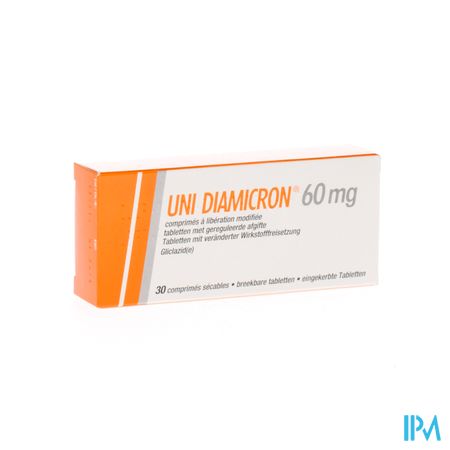 Uni Diamicron Comp 30 X 60mg