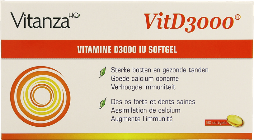 Vitanza Hq Vit D3000 Comp 90 1