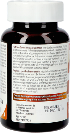 Fortesun Expert Bruinen Gummies 60 5