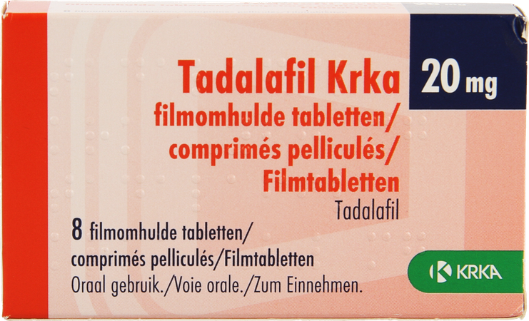 Tadalafil Krka Filmomh Tabl 8 X 20mg 1