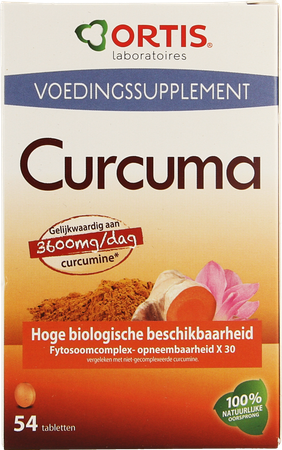 Ortis Curcuma Blister Comp 3x18 2