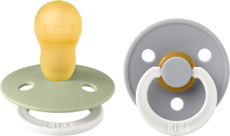 Bibs 3 Fopspeen Duo Glowindark Sage/cloud 2