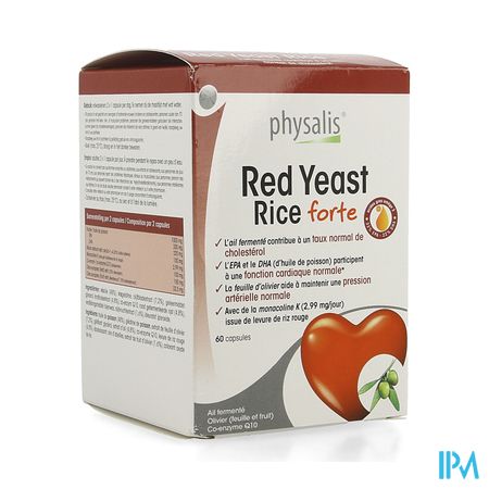 Physalis Red Yeast Rice Forte Caps 60