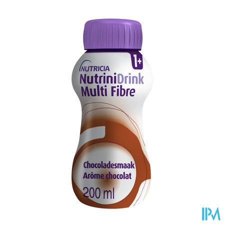 NutriniDrink Multi Fibre Arôme Chocolat Bouteille 200ml