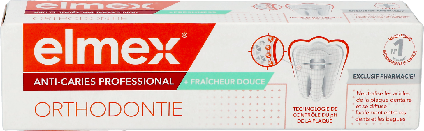 Elmex A/caries Professional Junior 75ml Nf 3