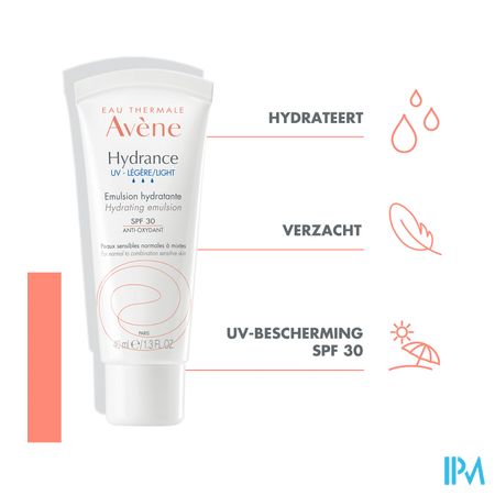 Avene Hydrance Uv Licht Hydr. Emulsie Spf 30 40ml 13