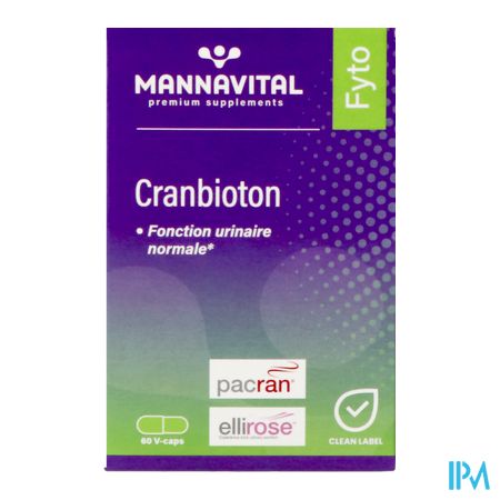 Mannavital Cranbioton V-caps 60 3