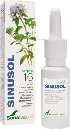 Soria Composor N16 Sinusol Propolis Neusdrup. 25ml 1