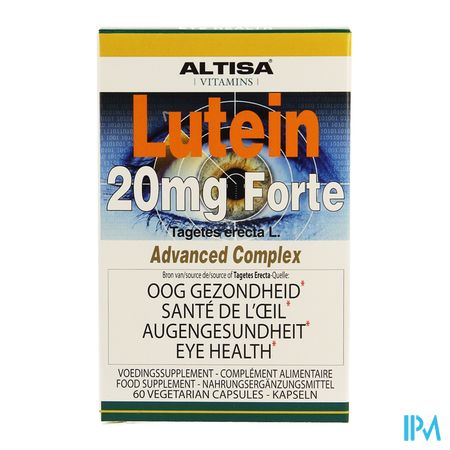Altisa Lutein 20mg Forte V-caps 60 1