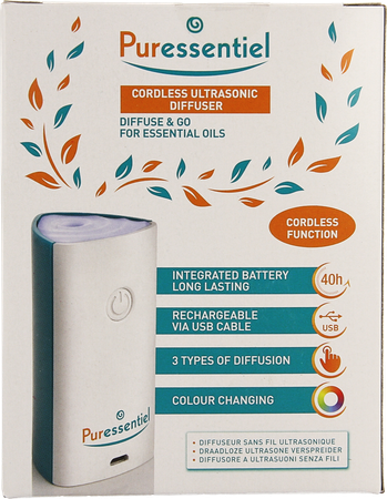 Puressentiel Verspreider Ultrasoon Diffuse&go 3
