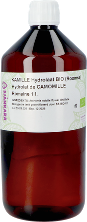 Sjankara Roomse Kamille Hydrolaat Bio 1000ml 1