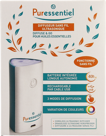 Puressentiel Verspreider Ultrasoon Diffuse&go 2