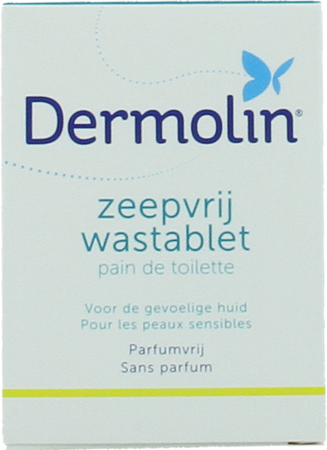 Dermolin Zeepvrij Wastablet N/parf Nf 100g 3