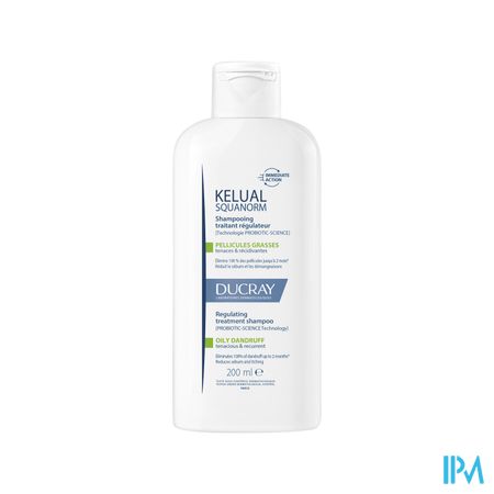 Ducray Kelual Squanorm Sh Pellicules Grasses 200ml 3