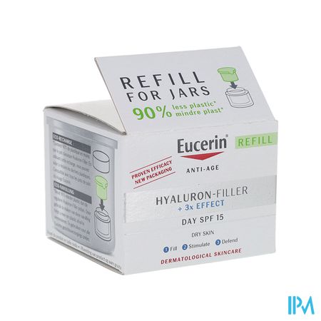 Eucerin Hyaluron-fillerx3 Soin Jour Ip15 Rech.50ml