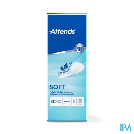 Attends Soft 0 Ultra Mini Couche Anatom. 1x28