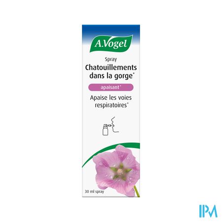 A.vogel Spray Chatouillement Dans La Gorge 30ml