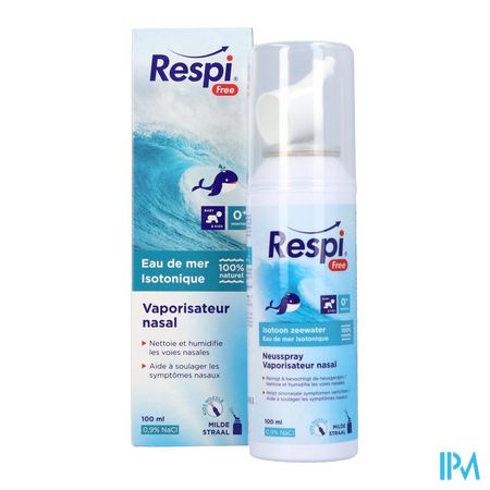 Respi Free Isotonic Baby Kids Spray 100ml 4
