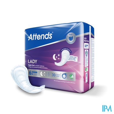 Attends Lady Night Pad 1x30 4