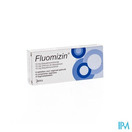 Fluomizin 10mg Comp Vaginaux 6 X 10mg